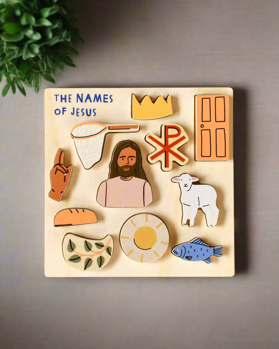 Names of Jesus/ Emmanuel Wooden Puzzle