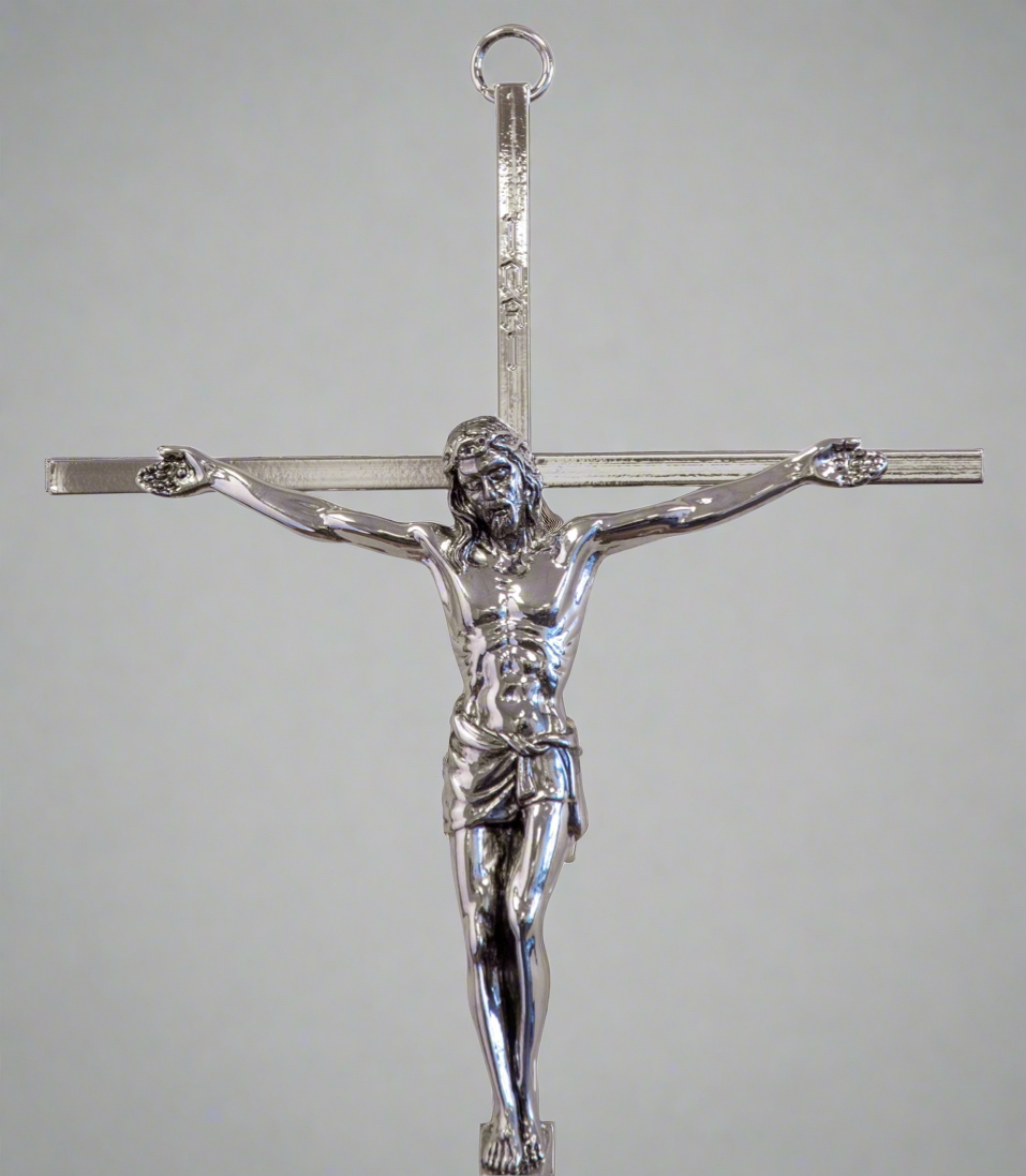 A silver crucifix