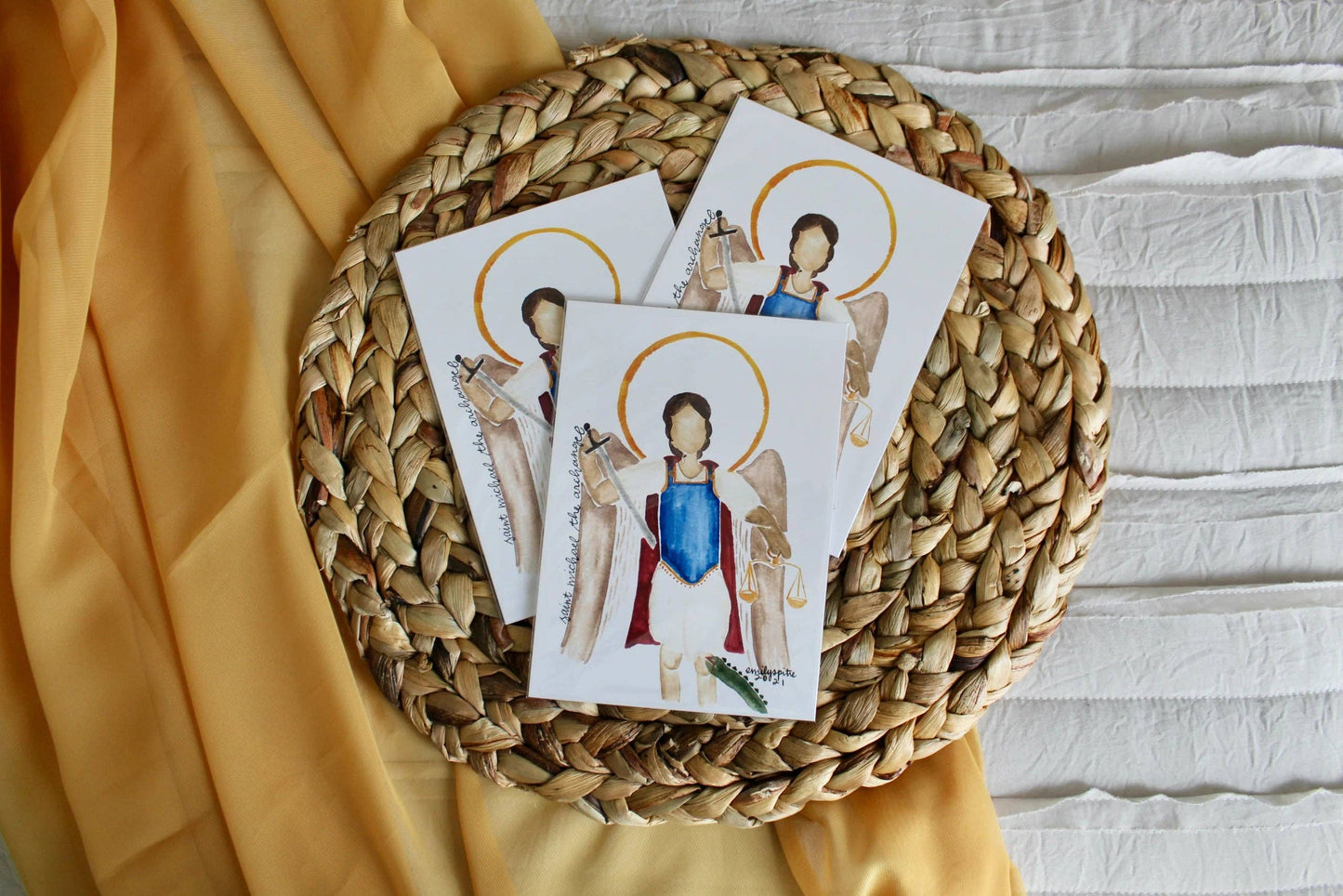 St. Michael the Archangel Unframed Print (5x7)