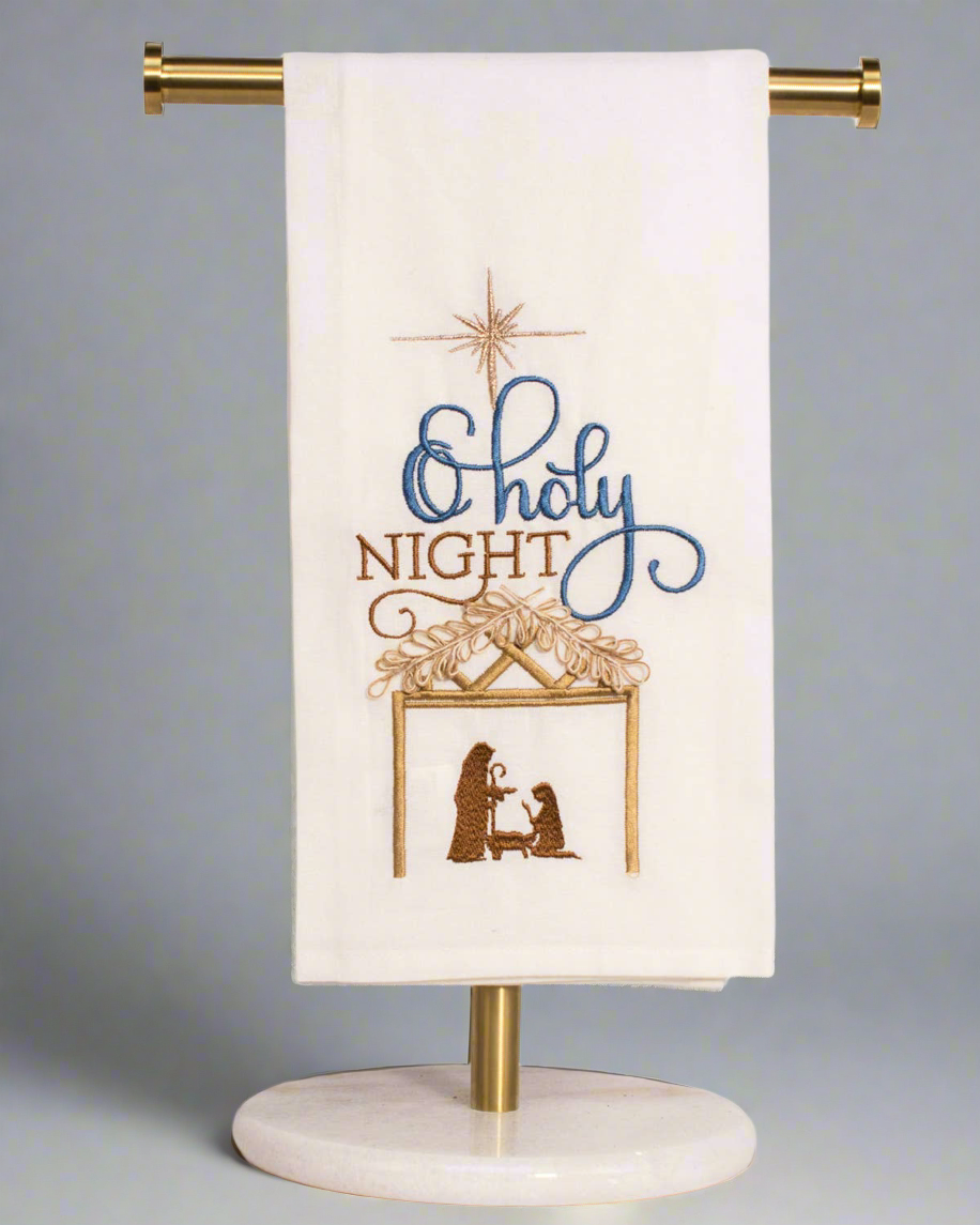 O Holy Night Hand Towel