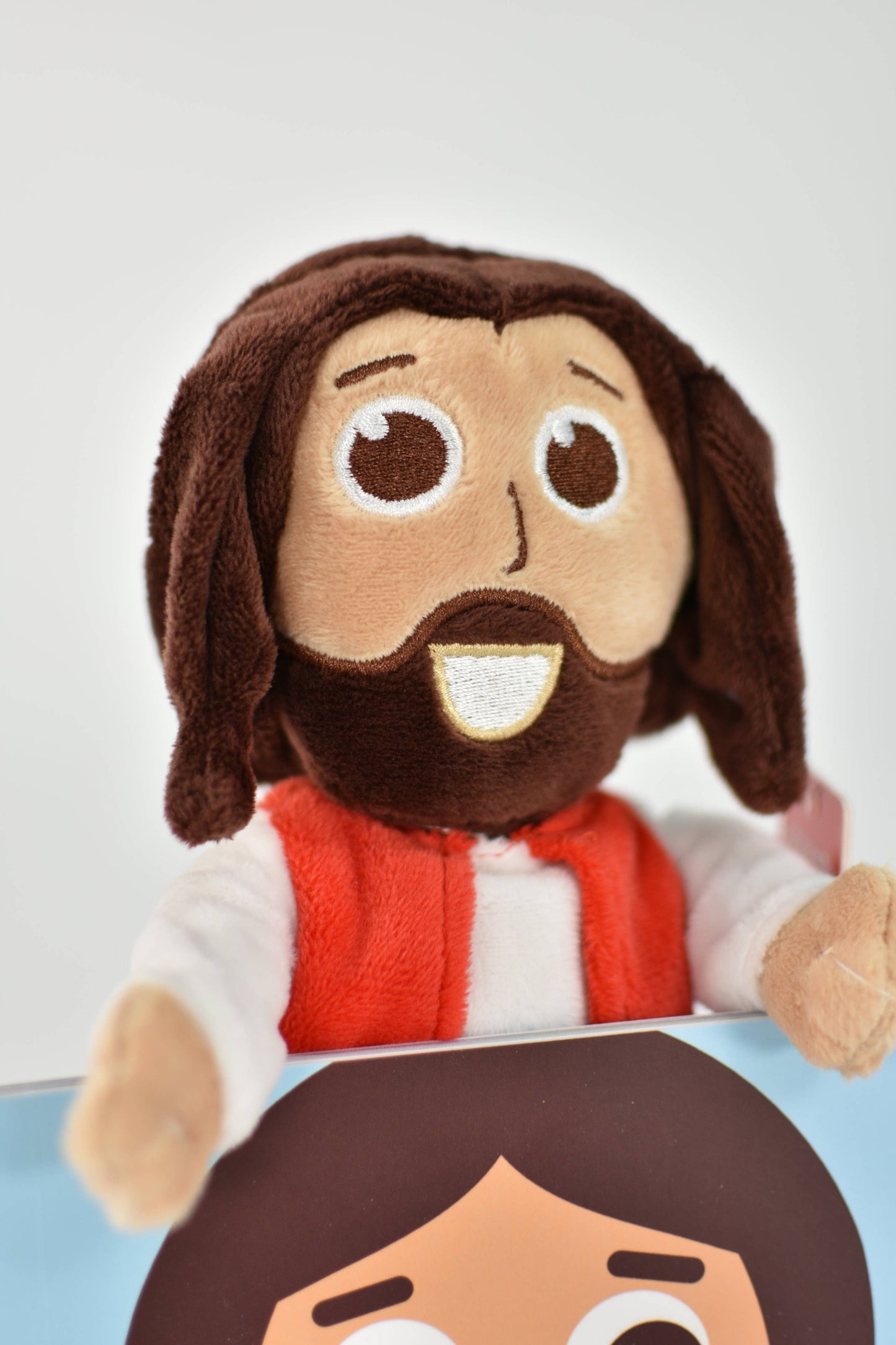 Jesus Plush Doll + Story of Jesus Book Bundle