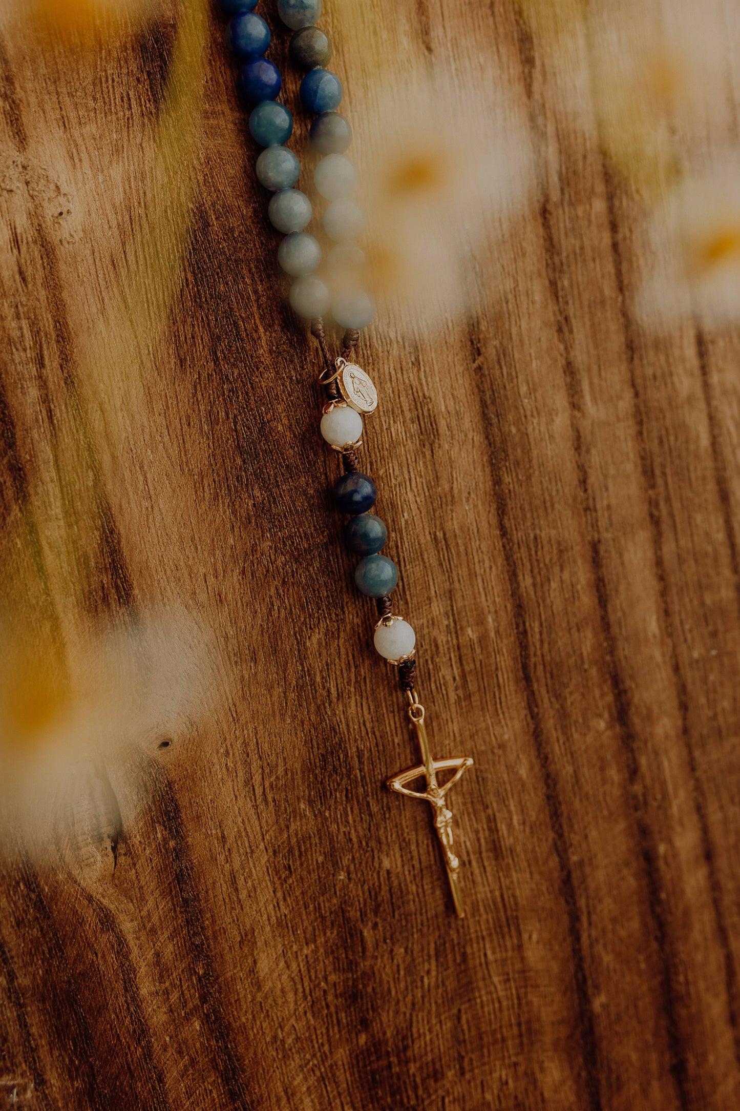 Mary, Mother of God Catholic Handcrafted Rosary