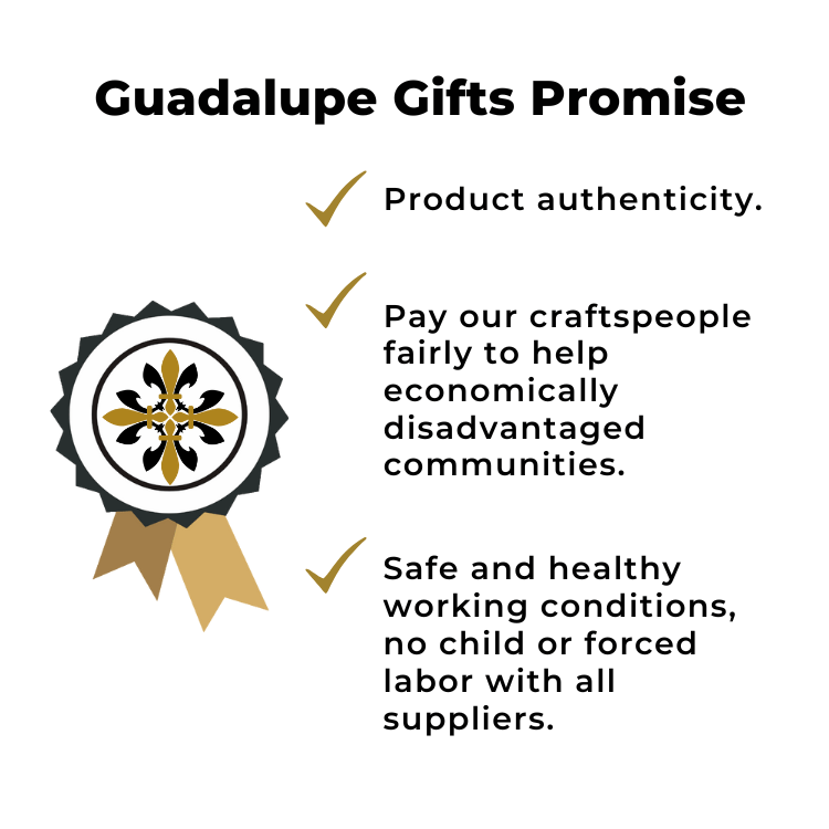 Guadalupe Round Mini Pendant Necklace