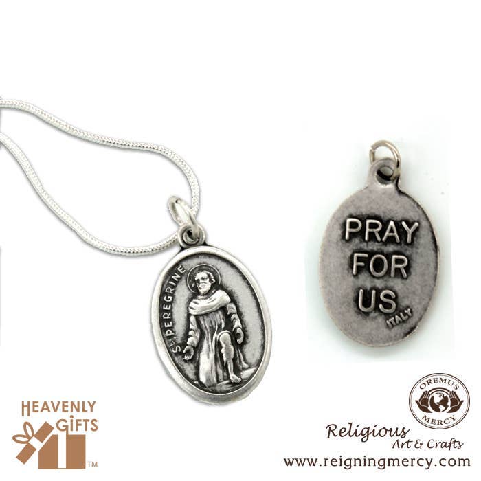 St. Peregrine Medal Charm