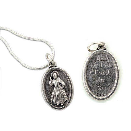 Divine Mercy Medal Charm