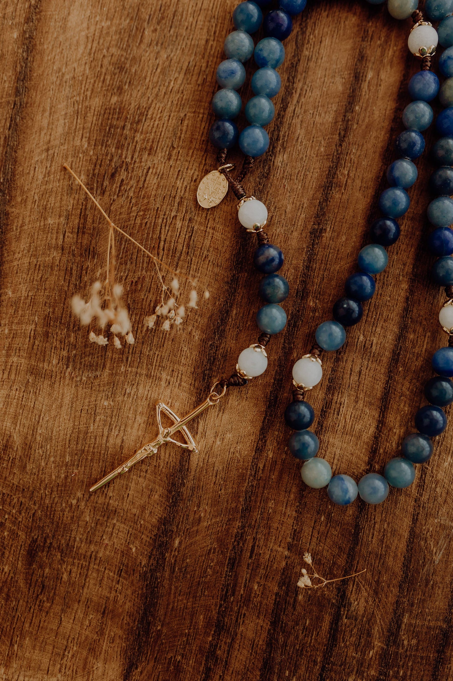 Mary, Mother of God Catholic Handcrafted Rosary