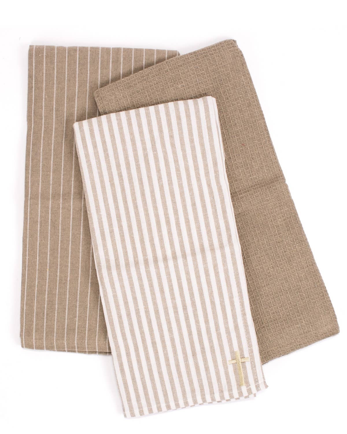 Cross Hand Towels (Set of 3)