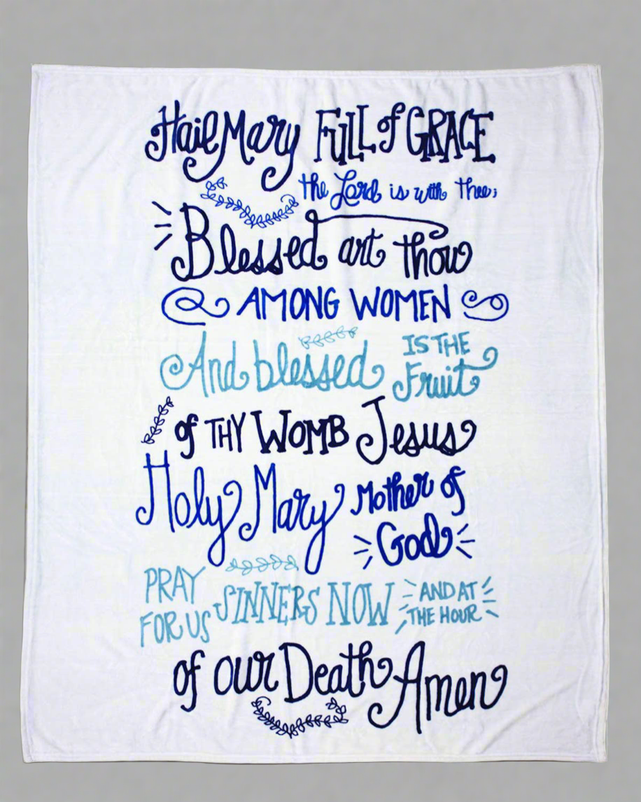 PREORDER: Hail Mary Throw Blanket (Estimated Arrival: 2 Weeks)