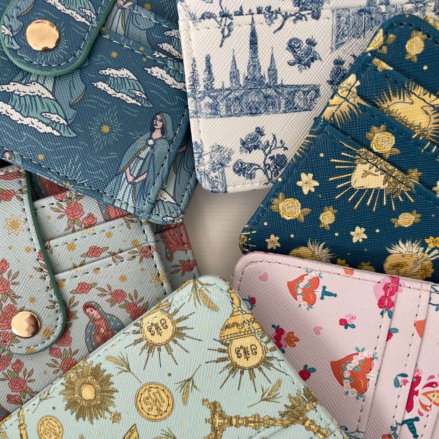 Catholic I.D. Wallet - Auspice Maria Collection