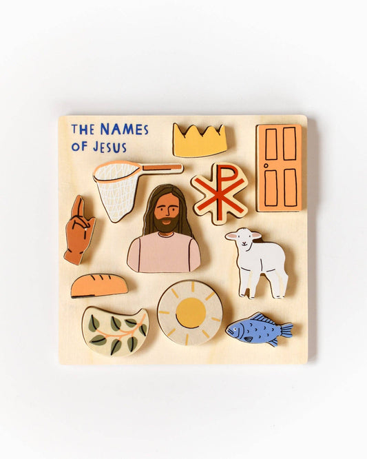 Names of Jesus/ Emmanuel Wooden Puzzle
