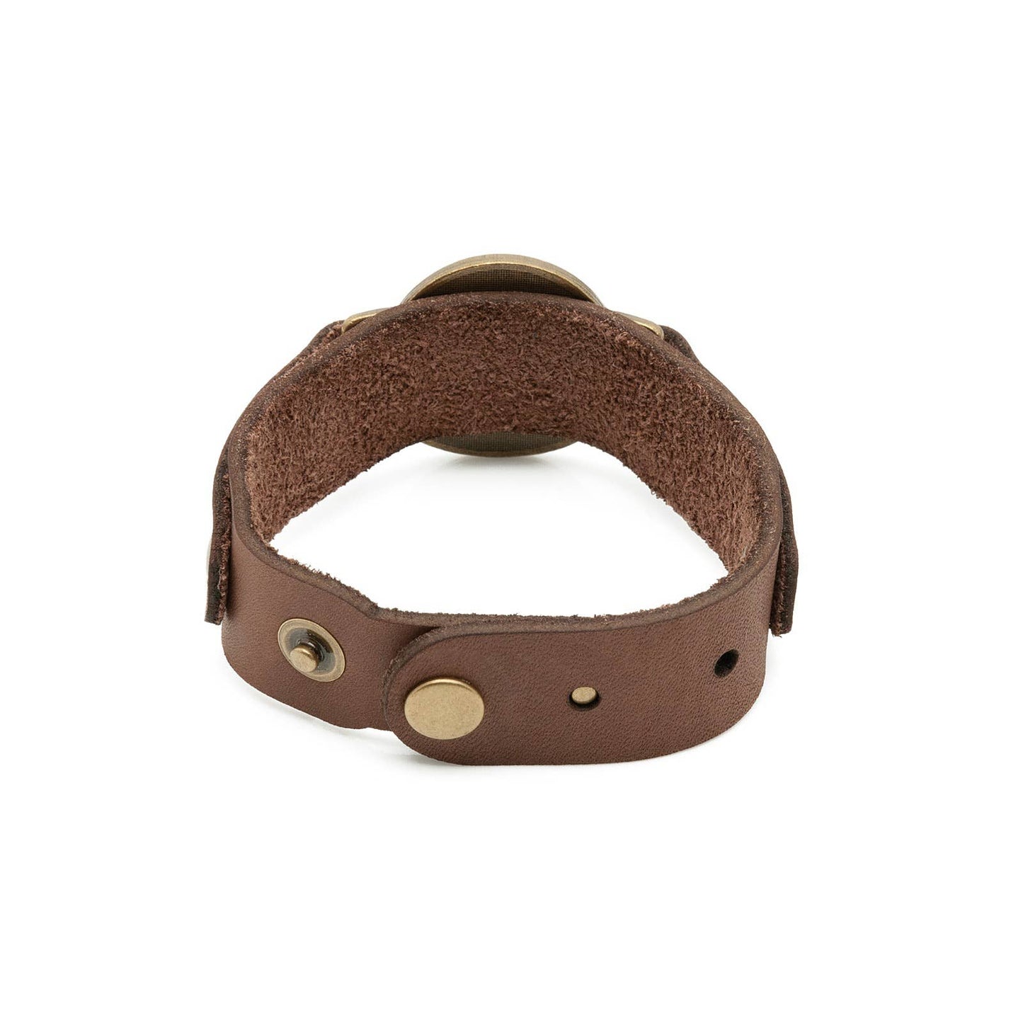 St. Benedict Leather Wristband