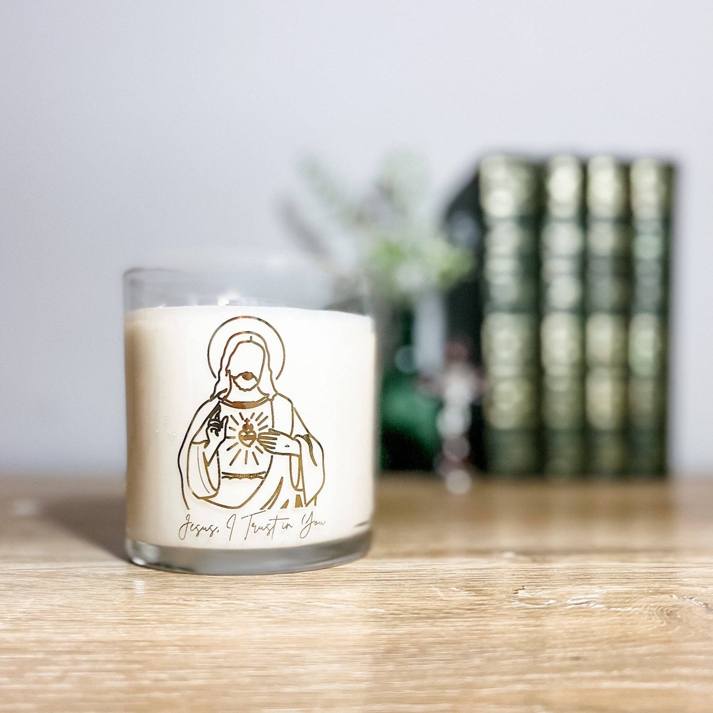 Jesus, I Trust in You Candle