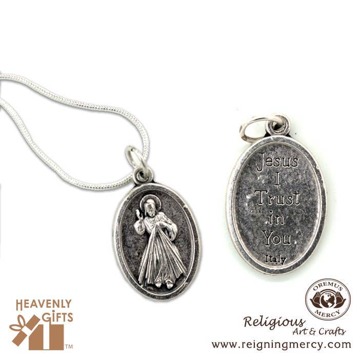 Divine Mercy Medal Charm