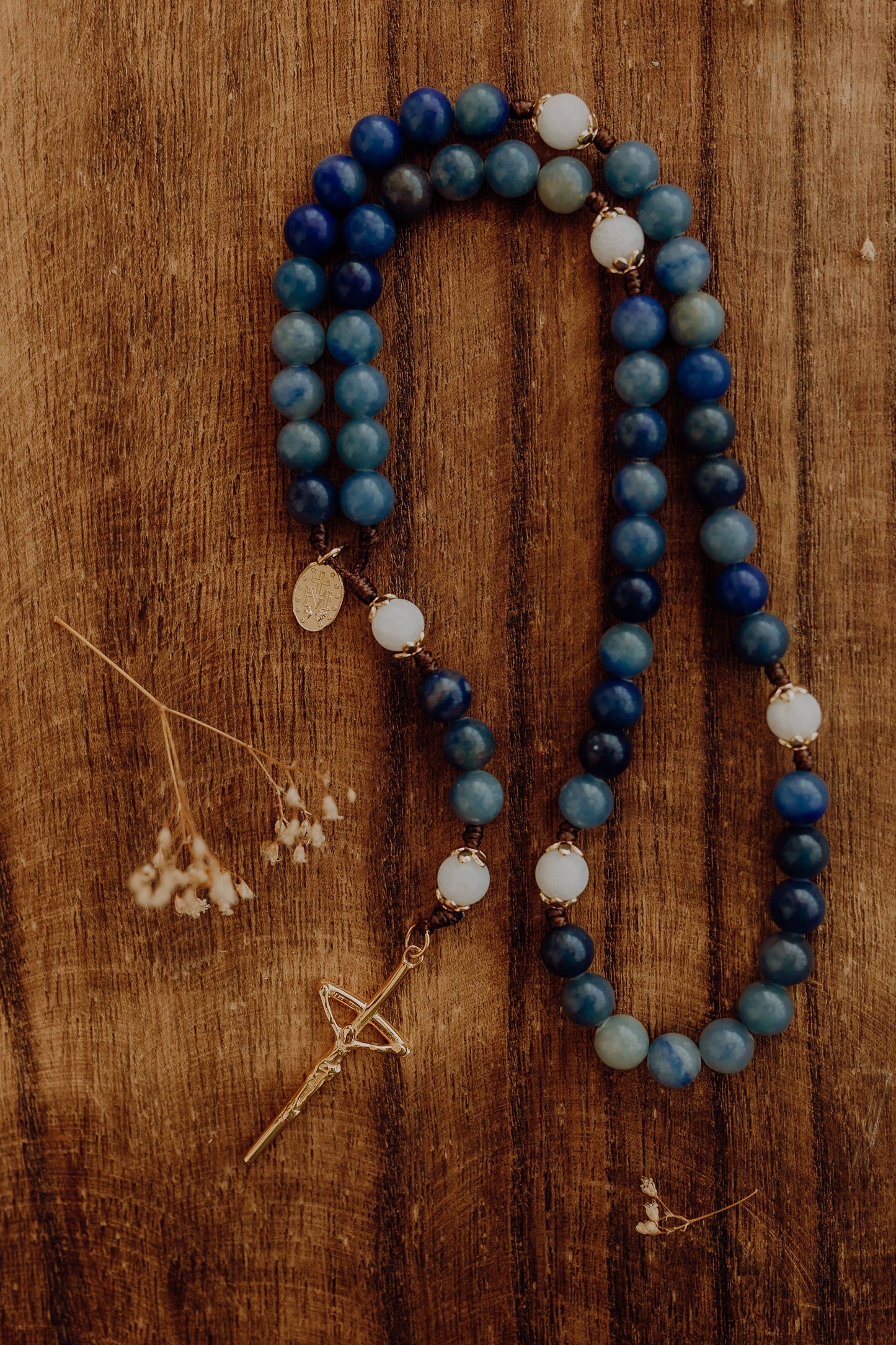 Mary, Mother of God Catholic Handcrafted Rosary