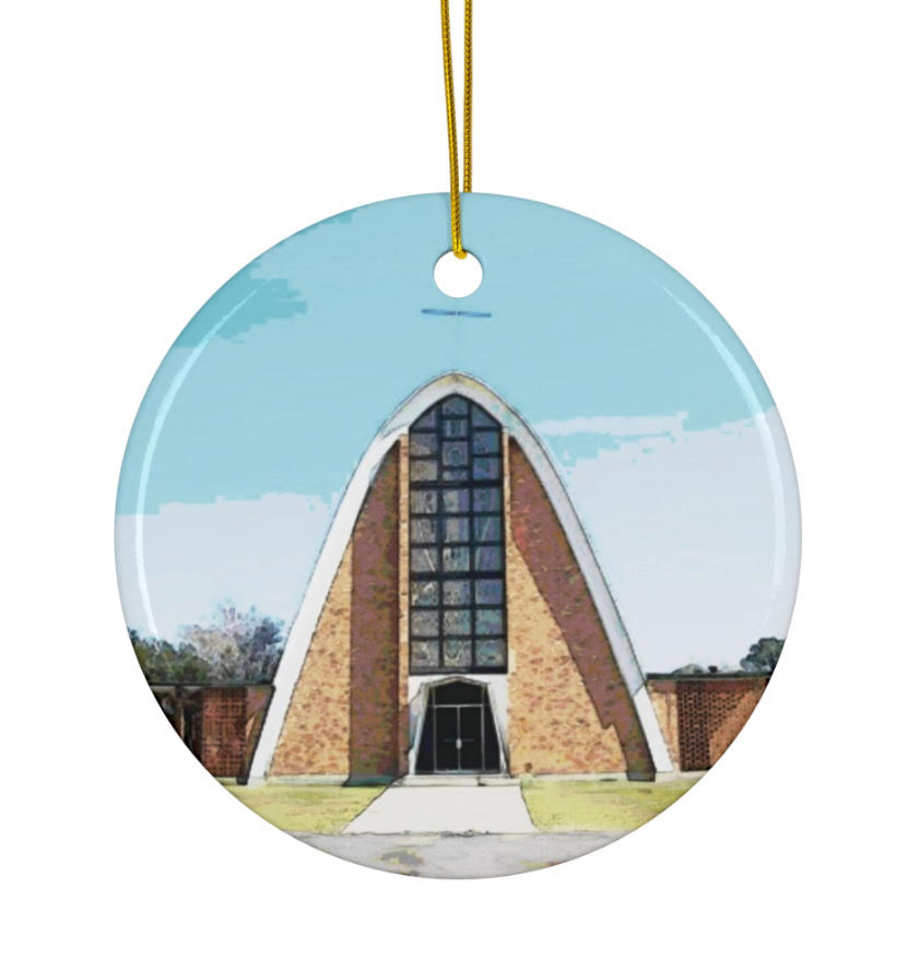 Saint Genevieve (Thibodaux) Christmas Ornament