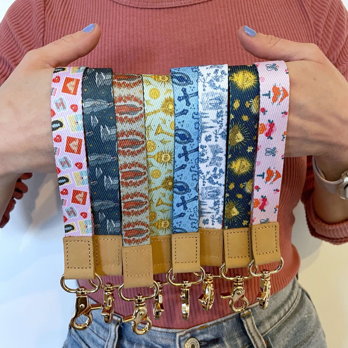 Catholic Mini-Lanyard/Wristlet - Stella Maris