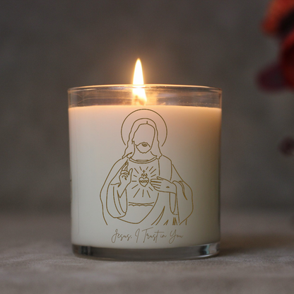 Jesus, I Trust in You Candle