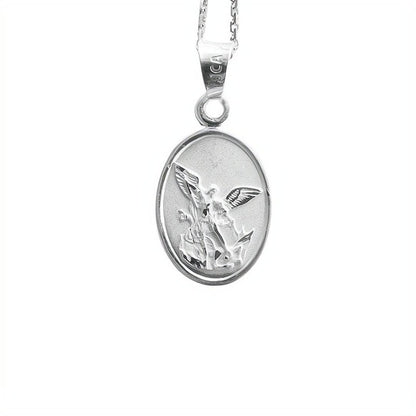 Silver Saint Michael's Necklace Chain