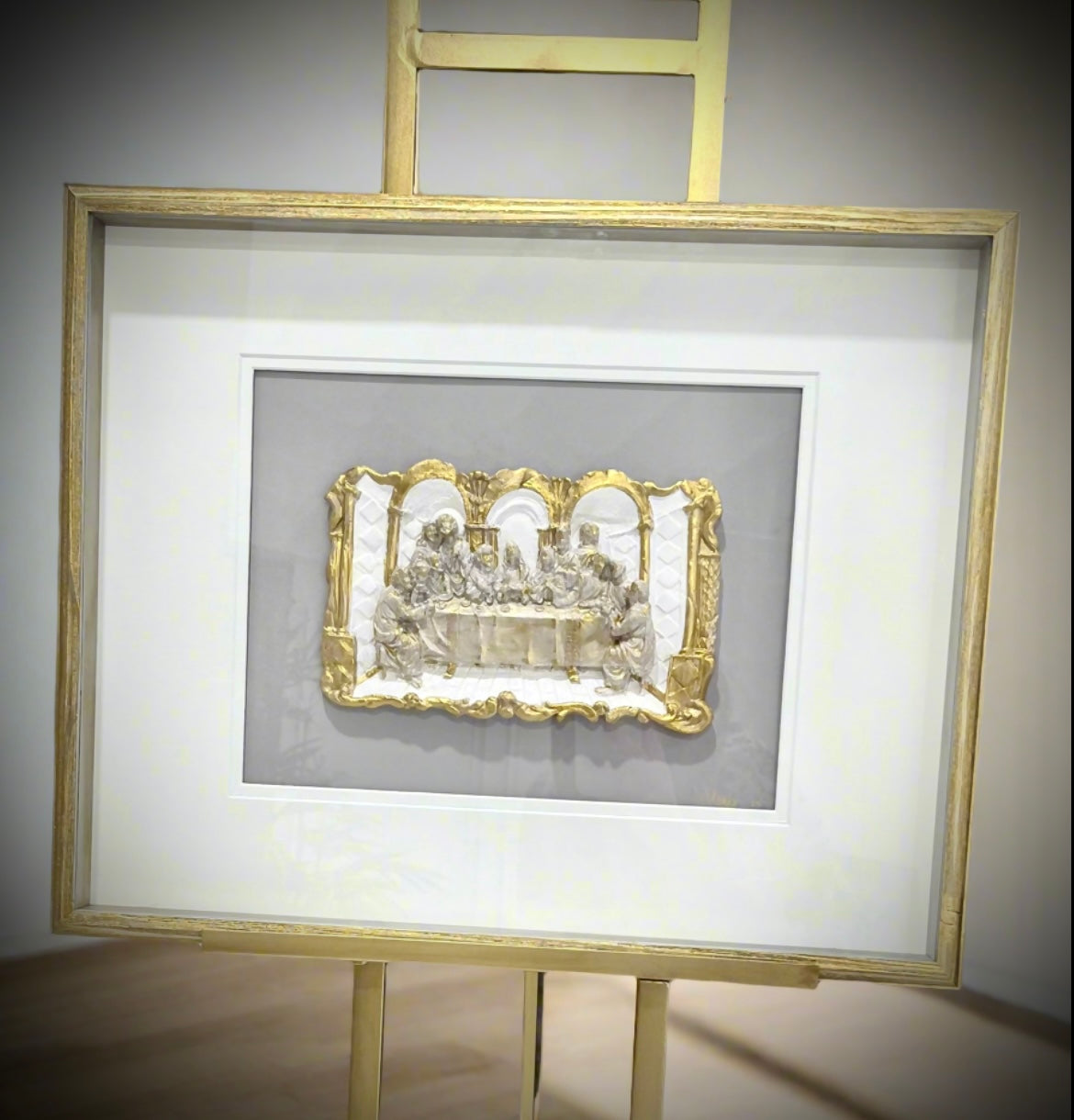 The Last Supper Framed Handmade Plaque