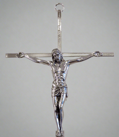 A silver crucifix