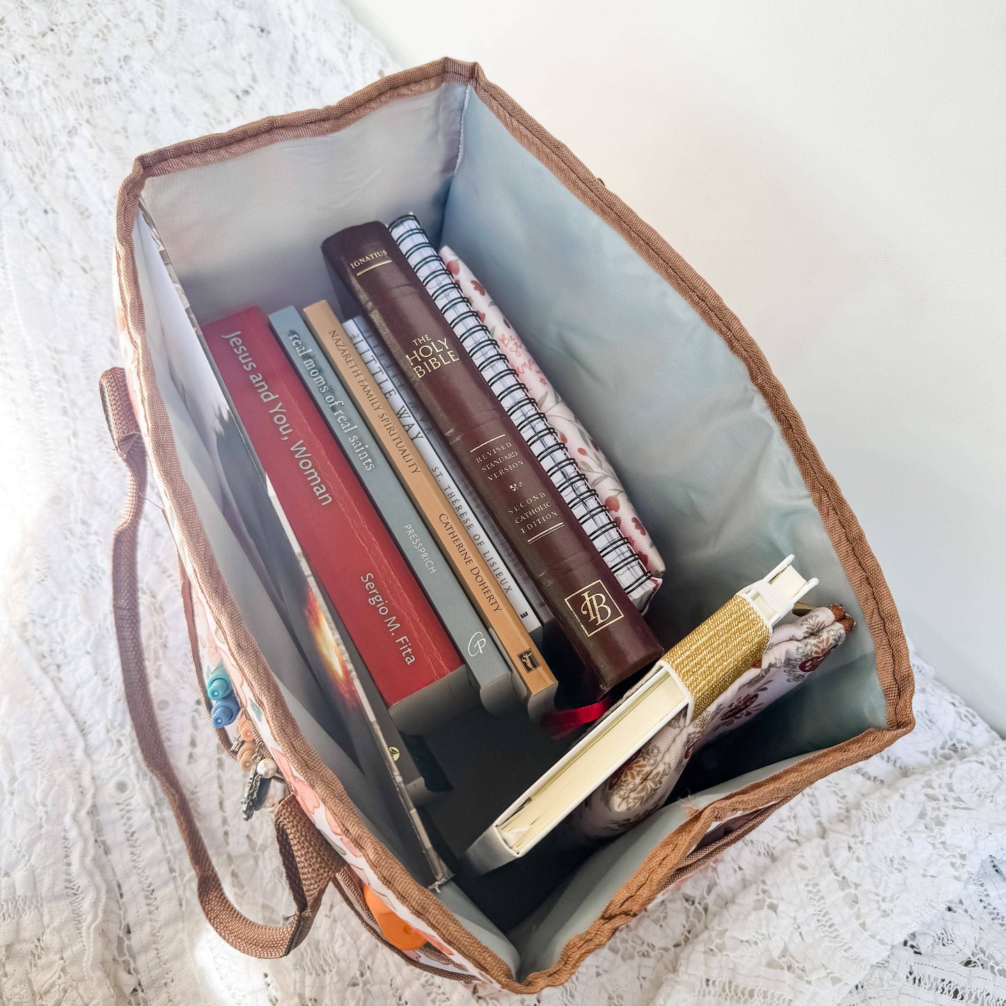 Catholic Prayer Corner Caddy