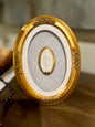 Our Lady of Guadalupe Oval-Framed Intaglio Art