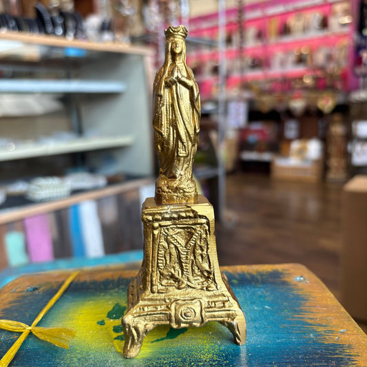Small Mary on Pedestal