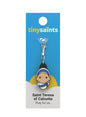 Tiny Saint Charm keychain featuring St. Teresa of Calcutta