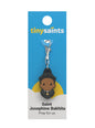 Tiny Saint Charm keychain featuring St. Josephine Bakhita