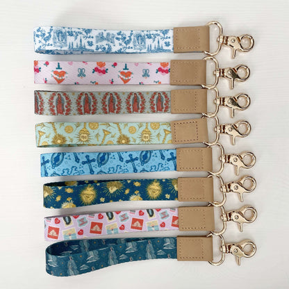 Catholic Mini-Lanyard/ Wristlet- Guadalupe