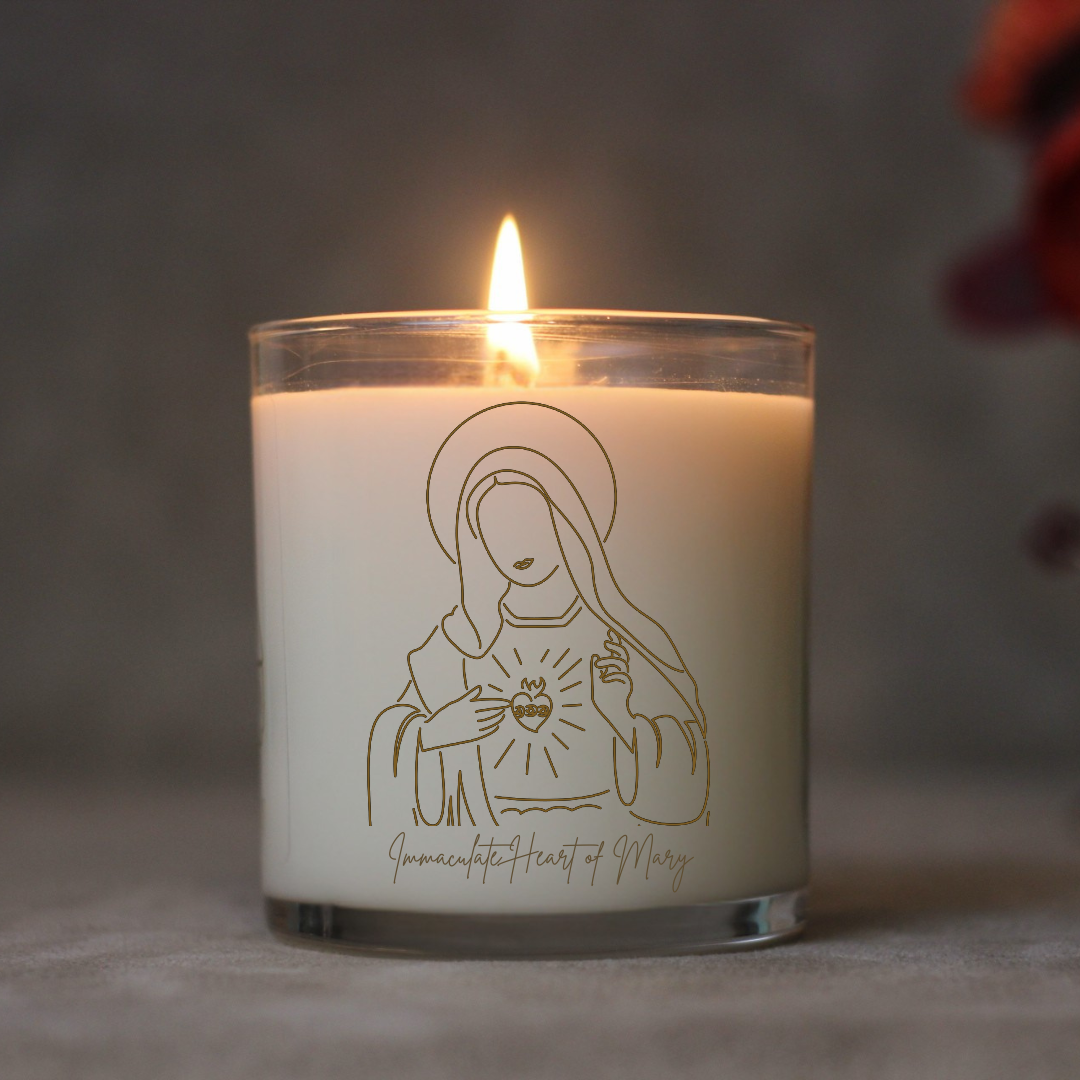 Immaculate Heart of Mary Candle