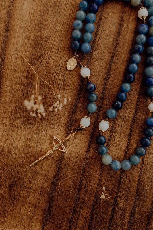 Mary, Mother of God Catholic Handcrafted Rosary