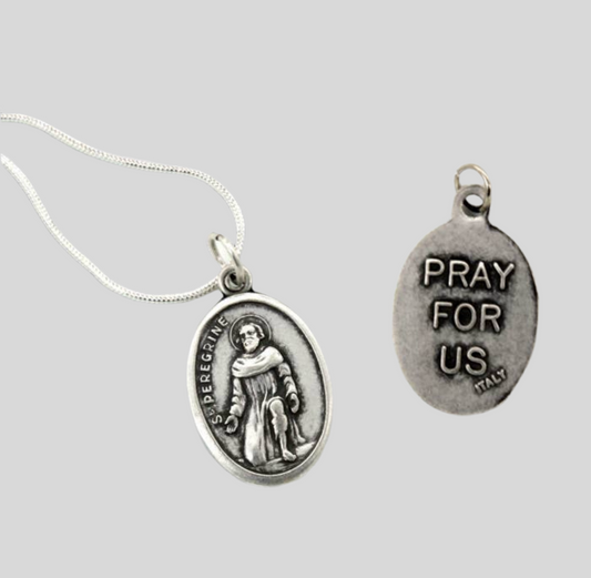 St. Peregrine Medal Charm