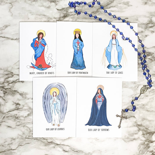 Titles of Mary Blank Notecards (Set of 10)