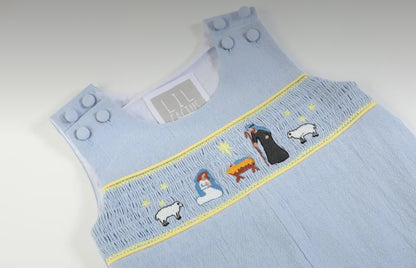 PREORDER: Nativity Smocked John John