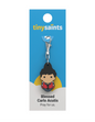 Tiny Saint Charm keychain featuring Blessed Carlo Acutis