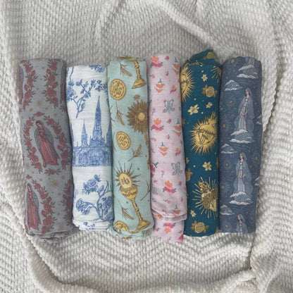 Stella Maris Swaddle Blanket