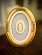 Our Lady of Guadalupe Oval-Framed Intaglio Art