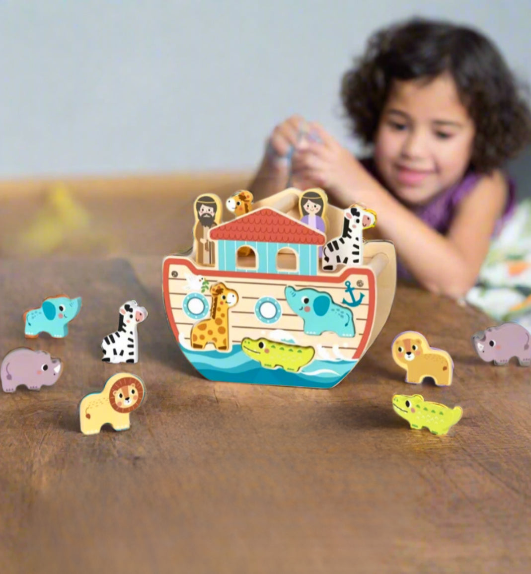 Noah’s Ark Wooden Sorter