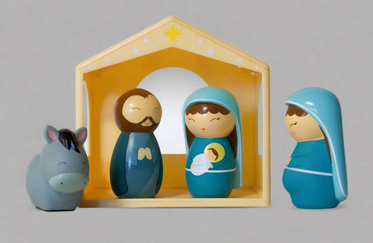 nativity play set