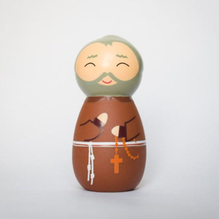 St Padre Pio Shining Light Doll