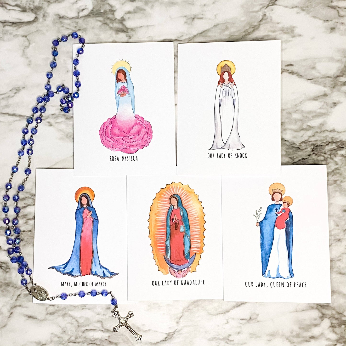 Titles of Mary Blank Notecards (Set of 10)