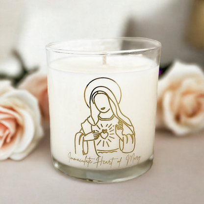 Immaculate Heart of Mary Candle