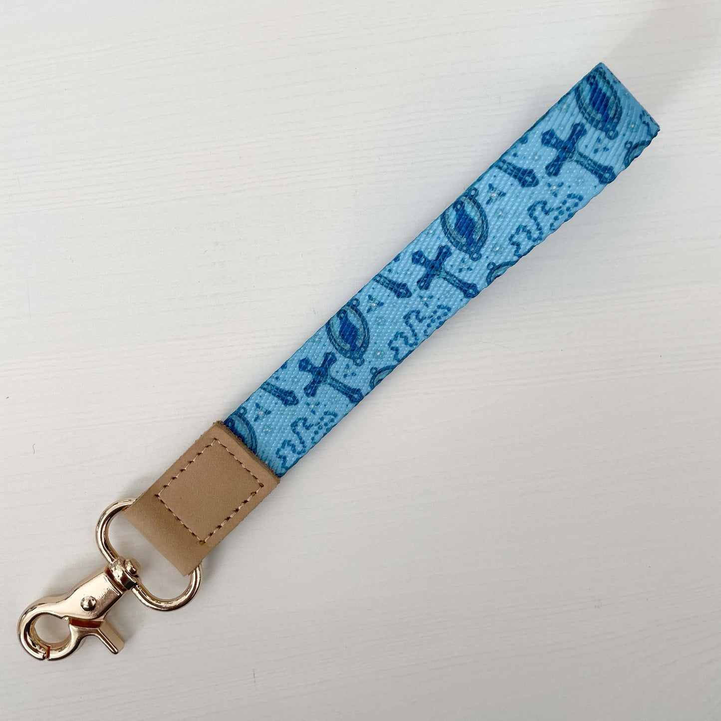 Catholic Mini-Lanyard/ Wristlet- Rosary