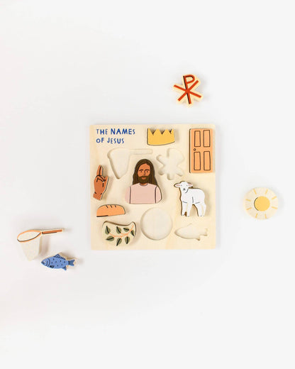 Names of Jesus/ Emmanuel Wooden Puzzle