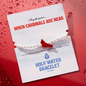 Holy Water Bracelet for Women- Cardinal
